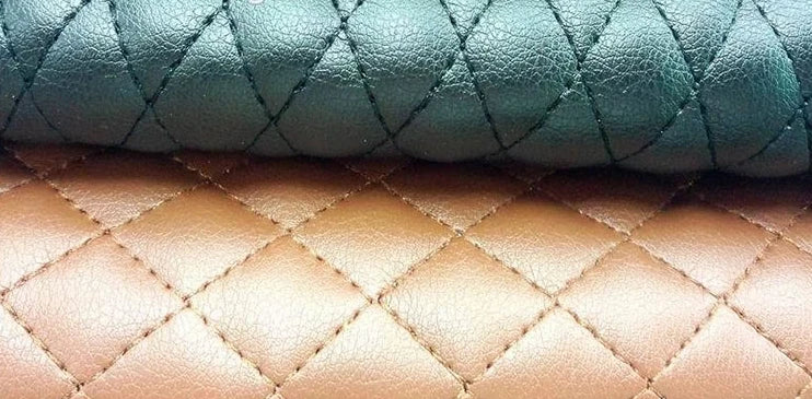 Quilting Knitted PU or PVC Synthetic Leather for Liner of Motorcycle Trunks & Saddle Bags