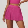 Custom logo Wholesale Women Golf Sports Skirt Soft High Waist Pleated Women Tennis Sports Wear Skirt With Shorts
