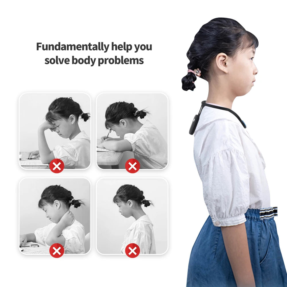 Smart Posture Adjuster Device Posture Training device Adjuster Adult Child Intelligent Posture Adjuster Realtime Monitoring
