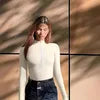 European and American Cross-border 2024 Long Sleeved Jumpsuit Sexy Ribbed Front Zipper Long Sleeved Top Jumpsuit