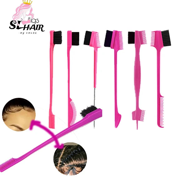 Edge Tutorial Baby Hair Brush Set Edge Control Brush for Hair Treatment With Wholesale Price