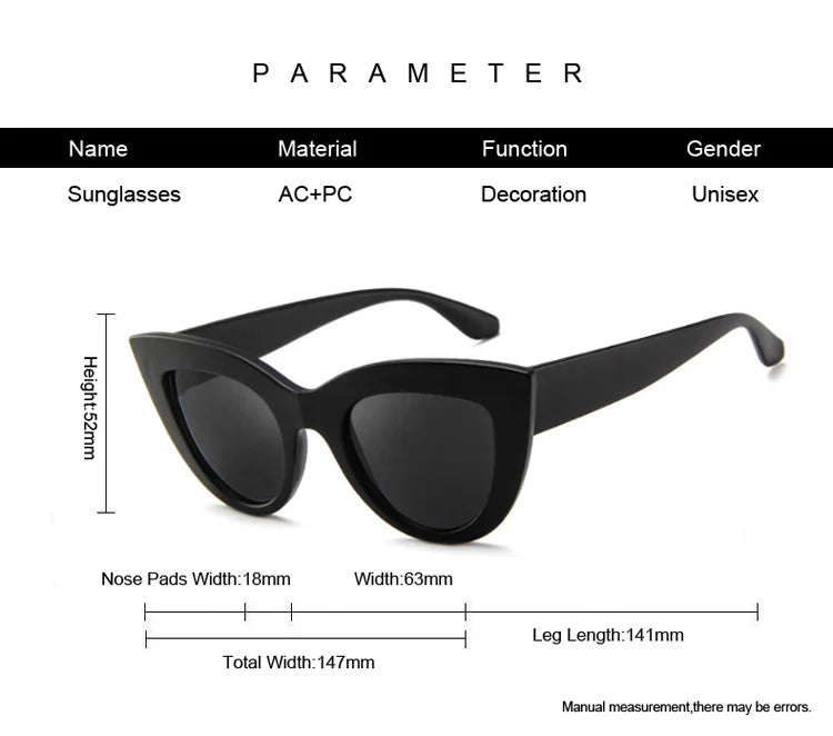 Vintage Cat Eye Sunglasses Woman Brand Designer Retro Sun Glasses Female Fashion Mirror Outdoor Shades Gradient Oculos De Sol