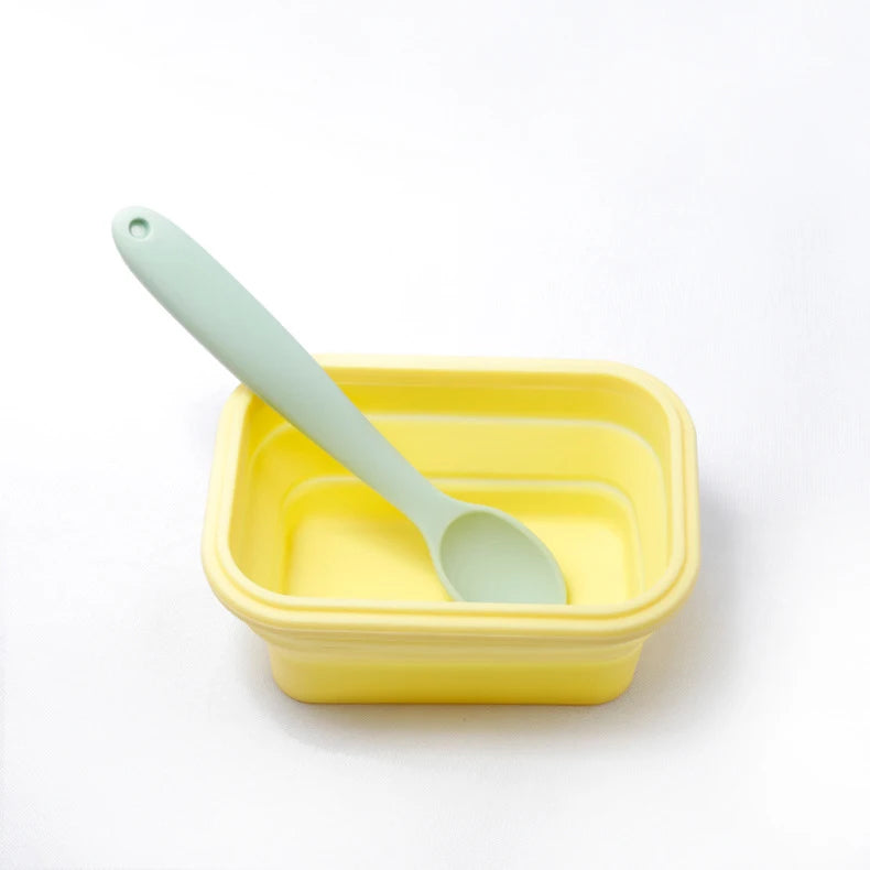 Eco-friendly Bpa-Free Custom Food Grade Soft First Stage Feeding Silicone Baby Spoon for Infant