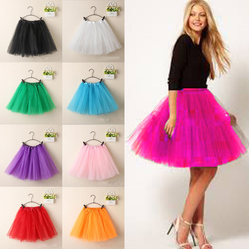 2022 Autumn Hot Women Vintage Tulle Skirt Short Mini Tutu Skirts Adult Fancy Ballet Dancewear Party Costume Ball Gown Mini skirt