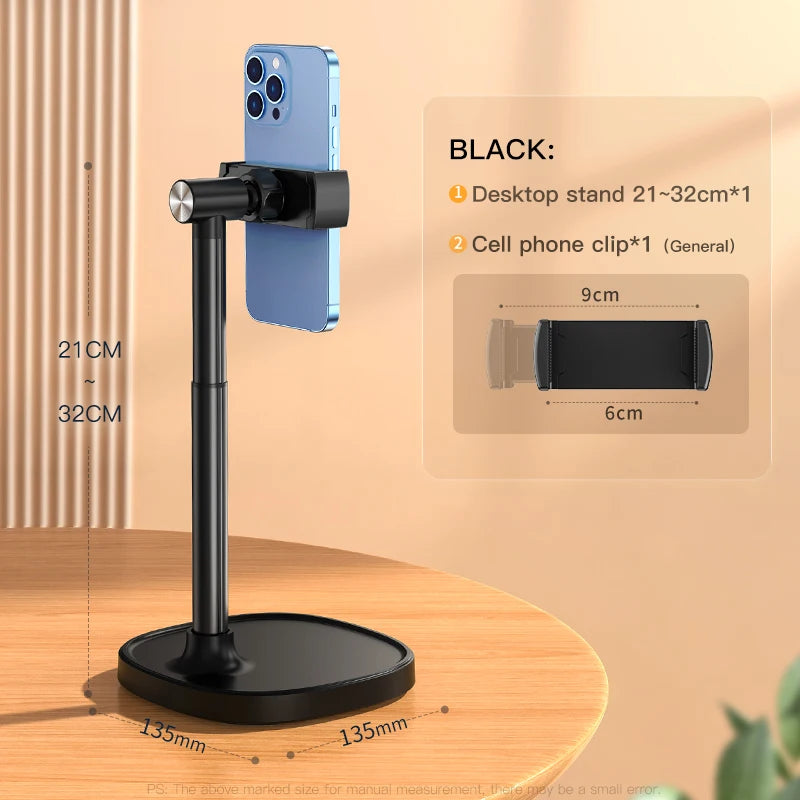 FEIXIANG X66 Commercial Flexible Phone Holder 130mm Base 0.42kg Sponge Cushion for Desk Usage Wholesale Supplier