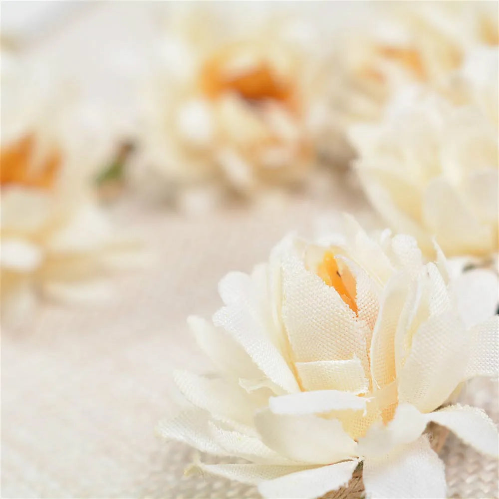 Women Wedding Flower Headband Girls Boho Flowers Headwear Children Headbands Hair Accessories Bride Wreath Beach Garland