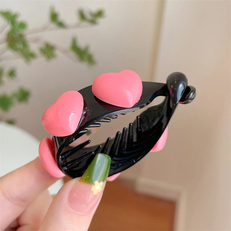 Maruko Hair Ornaments Lazy Hair Clip Plate High Ponytail Fixed Artifact Clip Buckle Hairpin Baby Accessories