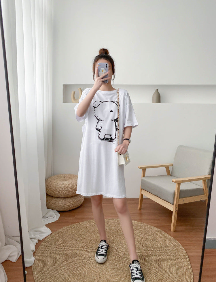 Pregnant Women's Nursing Clothing for Going Out, Fashionable Nursing Short-Sleeved Summer Hot Mom Style Women's Clothing, Breastfeeding Clothing, Trendy Breastfeeding Clothes