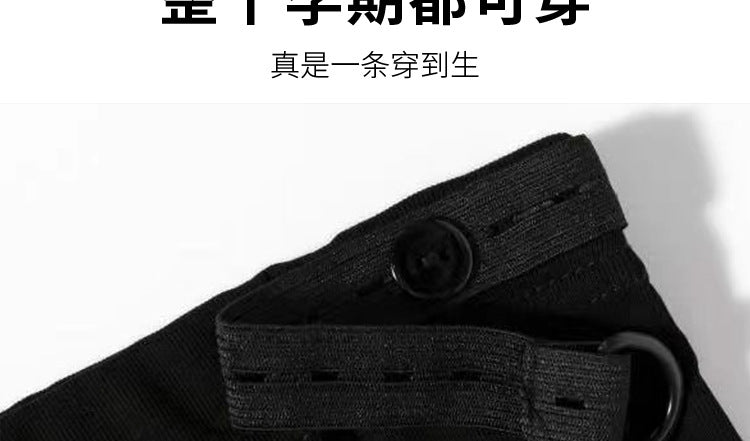 Pregnant Women's Trousers Herringbone Pattern Woolen Belly Narrow Wide-leg Pants Lazy Casual Glutinous Rice Pants Trousers Pregnant Women's Wear