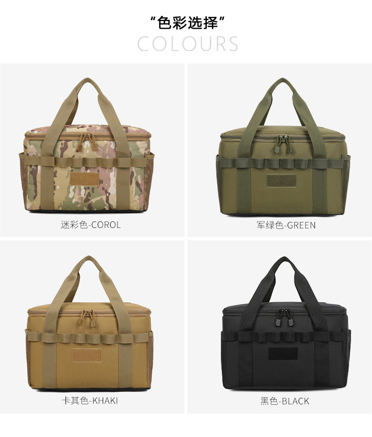 in stock Niuniu Outdoor Camping Storage Bag Large Capacity Camouflage Handbag Tear Resistant Material Tactical Bag Wholesale