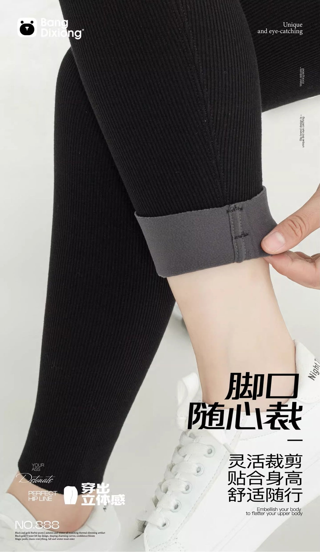 fleece-lined Leggings Women's Outer Wear Autumn and Winter Threaded Autumn Pants 2024 New Winter Thickened Lamb Fleece Warm Cotton Pants