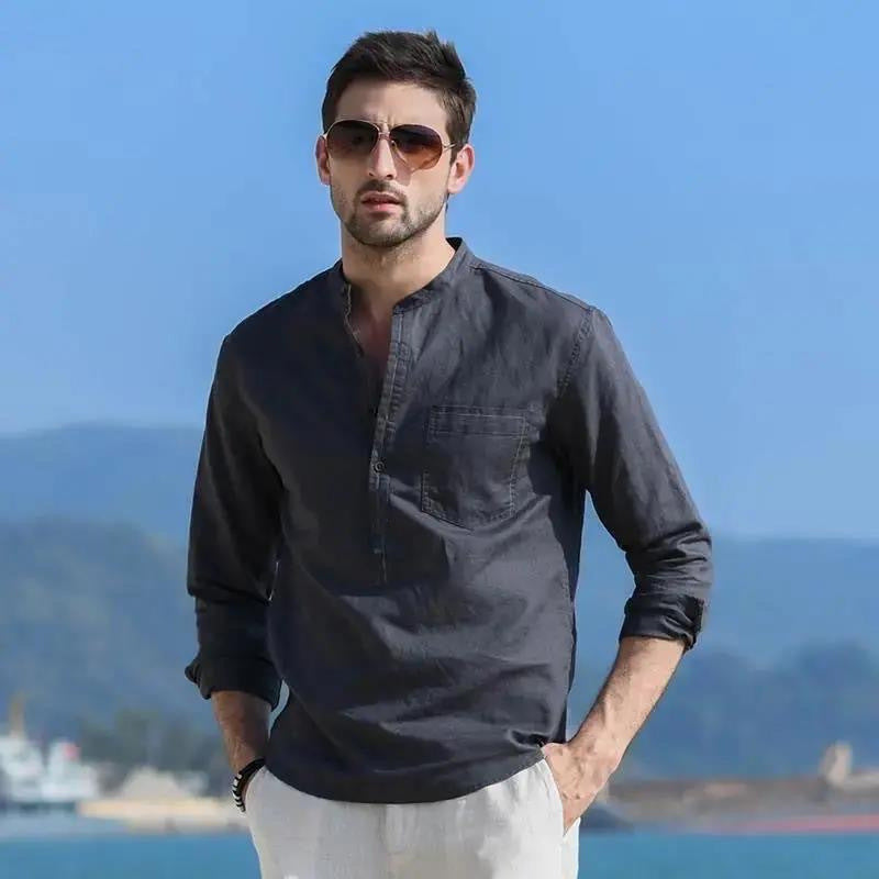 2026 Spring Cross-Border Trade American Retro Flannel Men's Long-Sleeve Brushed Plaid Shirt Men's Cool Jacket