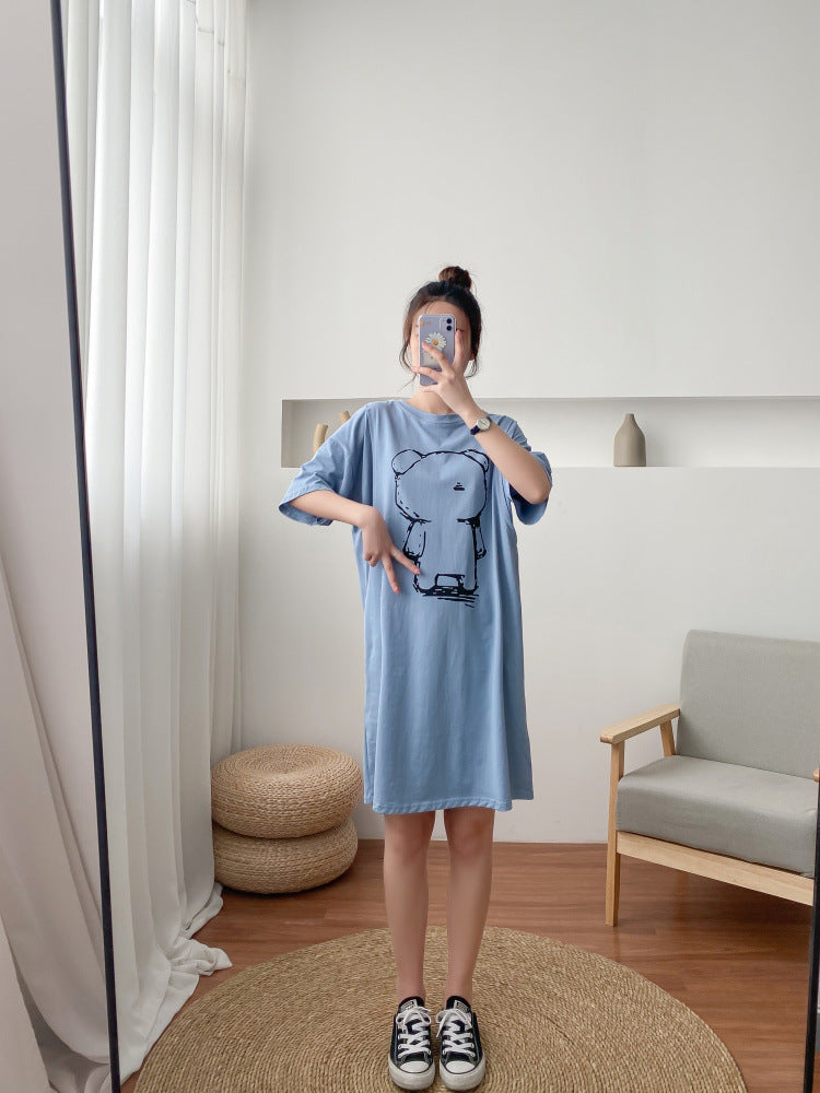 Pregnant Women's Nursing Clothing for Going Out, Fashionable Nursing Short-Sleeved Summer Hot Mom Style Women's Clothing, Breastfeeding Clothing, Trendy Breastfeeding Clothes