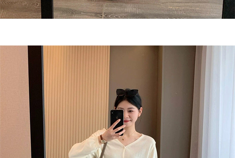 in stock Early Autumn New 2024 Pregnant Women's High Waist Slimming Casual Pants Women's Design Sense Pear-Shaped Figure Nine-point Haren Pants