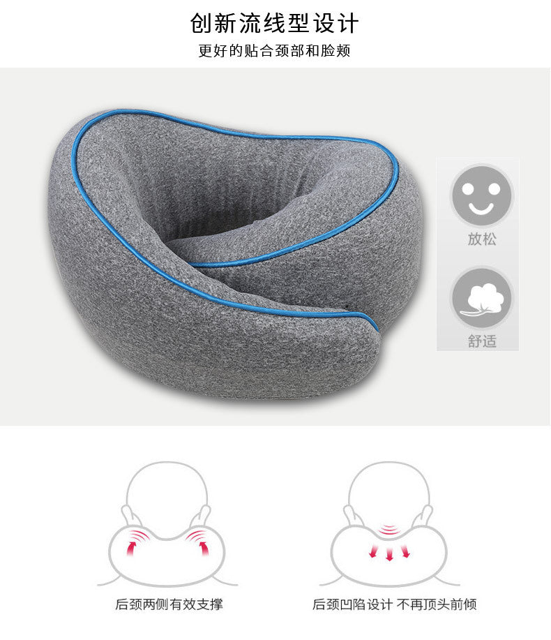U-Shaped Pillow Memory Foam Neck Pillow Travel Business Trip Neck Pillow Travel Convenient Pillow Pillow Office Nap Pillow Manufacturer