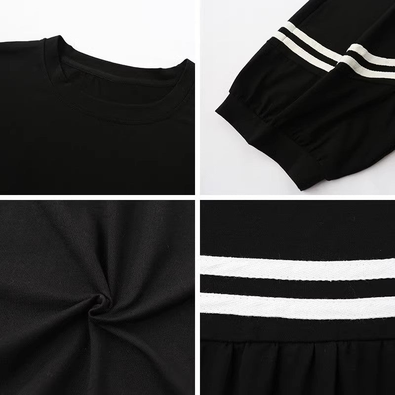 Pregnant Women's Summer T-shirt Top Women's T-shirt Fashionable Summer Thin Short-sleeved Summer Base Shirt Mid-length dress Women