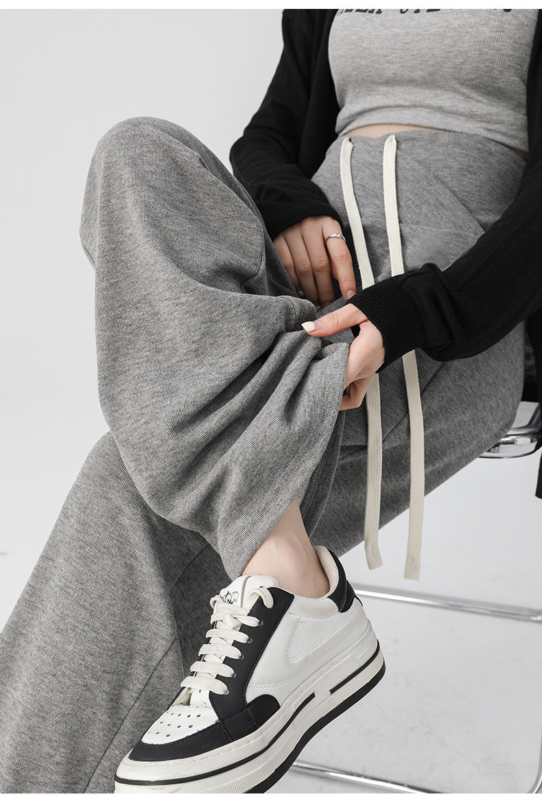 Pregnant women's pants spring wear new style belly-free casual wide-leg pants early pregnancy trousers Spring