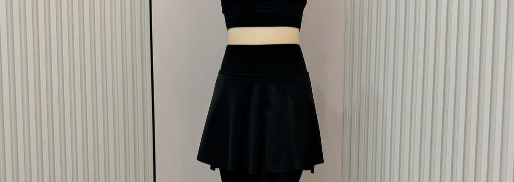 Summer New High Waist Capri Pants Pocket Belly-closed Culottes Fashion Sports Fake Two-piece Running Fitness Outer Wear Yoga