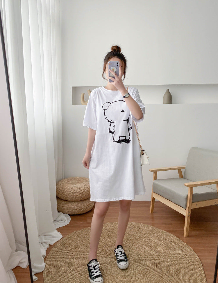 Pregnant Women's Nursing Clothing for Going Out, Fashionable Nursing Short-Sleeved Summer Hot Mom Style Women's Clothing, Breastfeeding Clothing, Trendy Breastfeeding Clothes