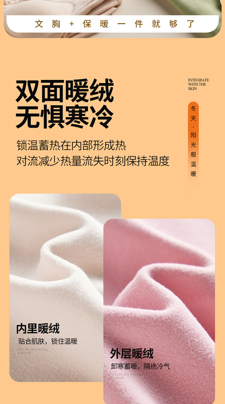 Maternity Autumn and Winter Thermal Underwear Nursing Sleepwear All-Season Warm No-Wear Underwear Postpartum Maternity Top Base Layer