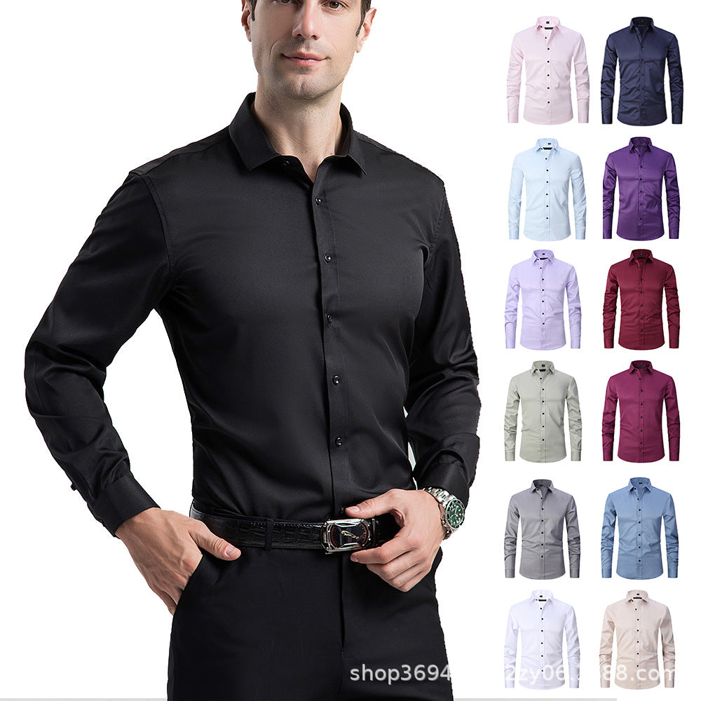 2026 Spring Cross-Border Trade American Retro Flannel Men's Long-Sleeve Brushed Plaid Shirt Men's Cool Jacket