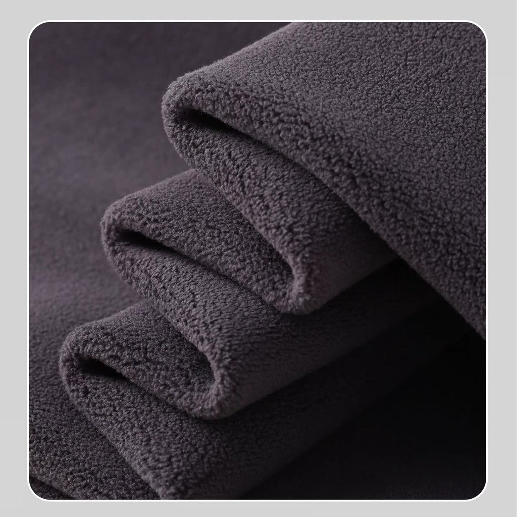 fleece-lined Leggings Women's Outer Wear Autumn and Winter Threaded Autumn Pants 2024 New Winter Thickened Lamb Fleece Warm Cotton Pants