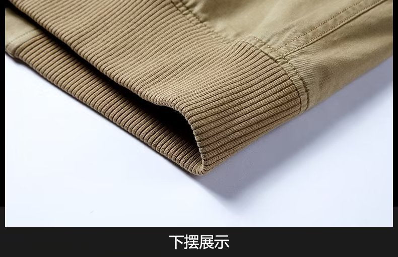 American Retro New Baseball Uniform Jacket Men's Autumn and Winter Bomber Jacket Men's Casual Workwear Top Men's Style