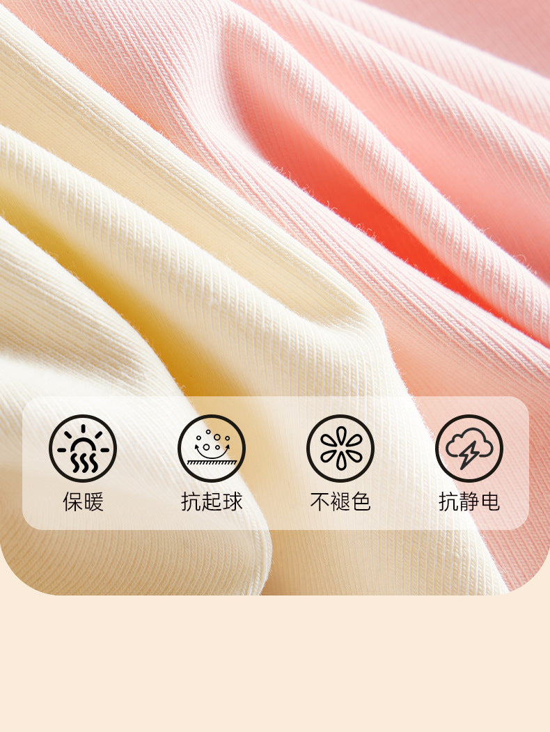 Pure Cotton Maternity Autumn Pants That Don'T Squeeze the Belly, Large Size Inner Wear for Autumn and Winter, Cotton Thermal Pants, Pregnancy Warm Underpants, Home Pants