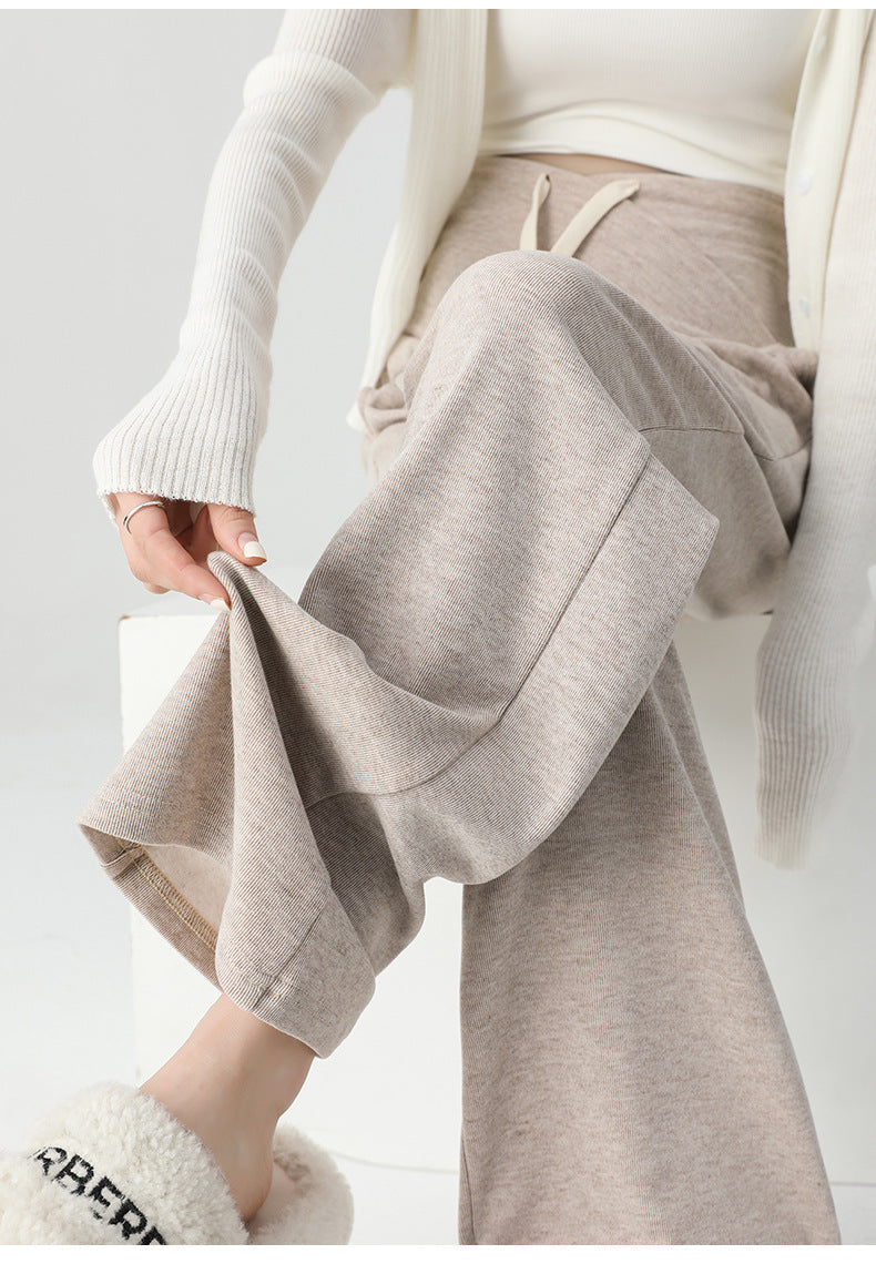 Pregnant women's pants spring wear new style belly-free casual wide-leg pants early pregnancy trousers Spring