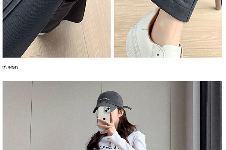 Pregnant women's spring new goddess pants flared pants split slim fit high slimming outerwear trousers pregnant women's suit pants