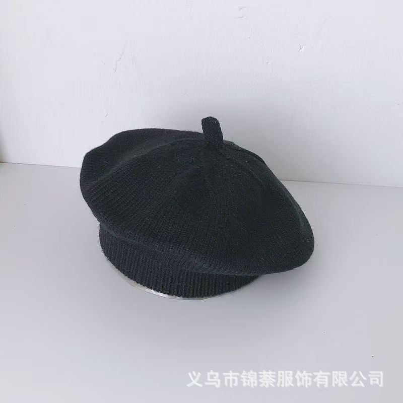 Super Cute Beret Baby Pullover Hat Spring and Autumn Thin Children's Sun Hat Boy's Baby's Fetal Hat Girls' Cute