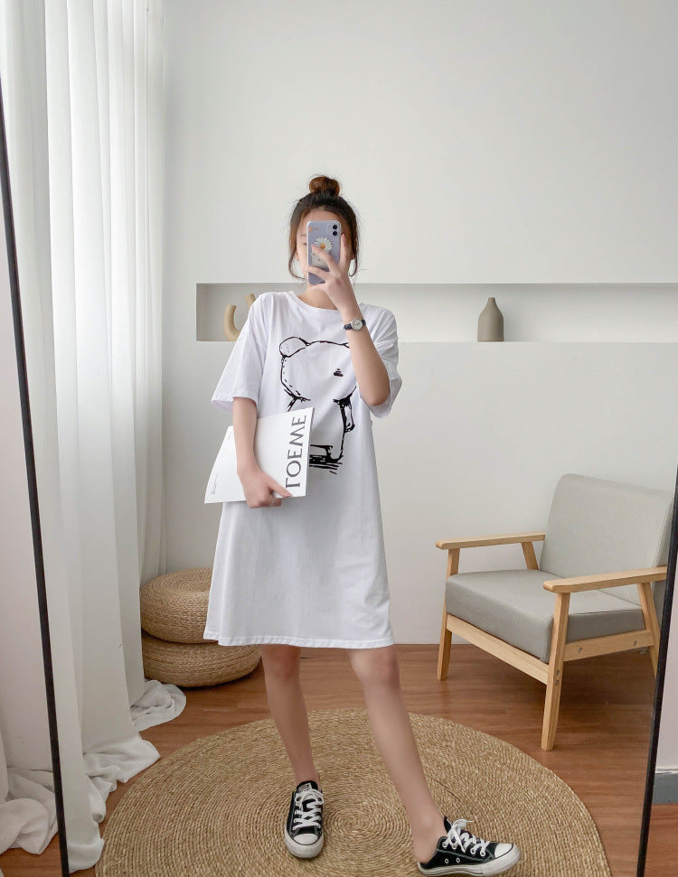 Pregnant Women's Nursing Clothing for Going Out, Fashionable Nursing Short-Sleeved Summer Hot Mom Style Women's Clothing, Breastfeeding Clothing, Trendy Breastfeeding Clothes