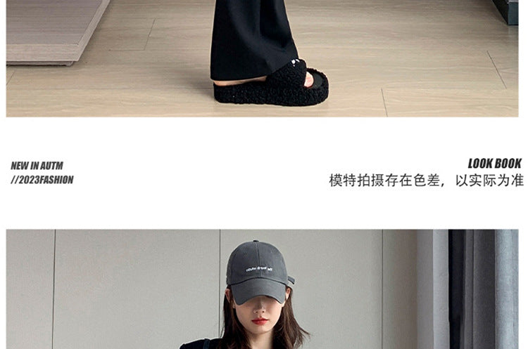 Pregnant women's spring new goddess pants flared pants split slim fit high slimming outerwear trousers pregnant women's suit pants