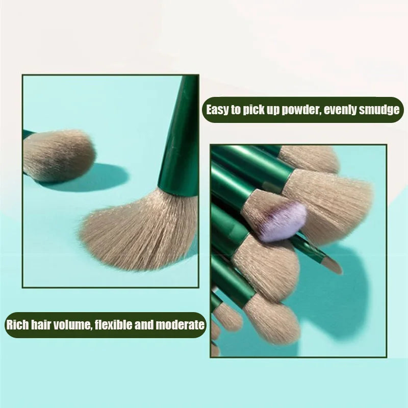 8-13 Pcs Soft Face Makeup Brushes Set Foundation Blush Powder Eye Shadow Highlighter Blending Make Up Cosmetic Brush Beauty Tool