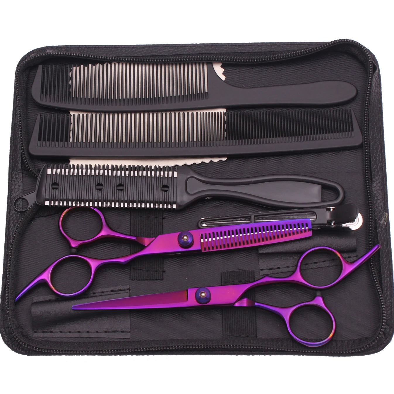 6” Professional Hair Scissors Set – Cutting & Thinning Shears, Japanese Steel