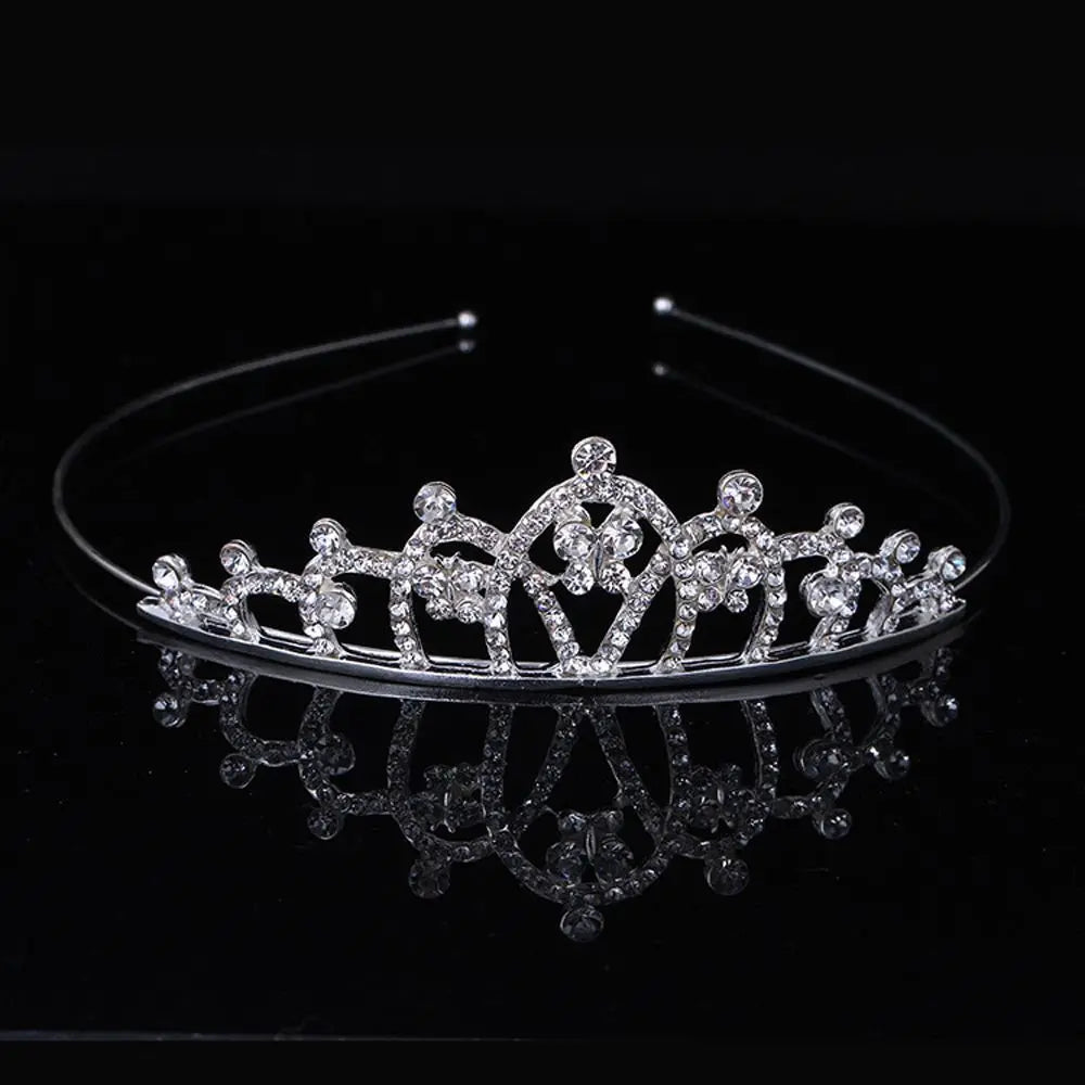 Crystal Wedding Tiaras Bridal Tiara Crown Headbands Women Girl Headpiece Prom Hair Ornaments Wedding Head Jewelry Accessories
