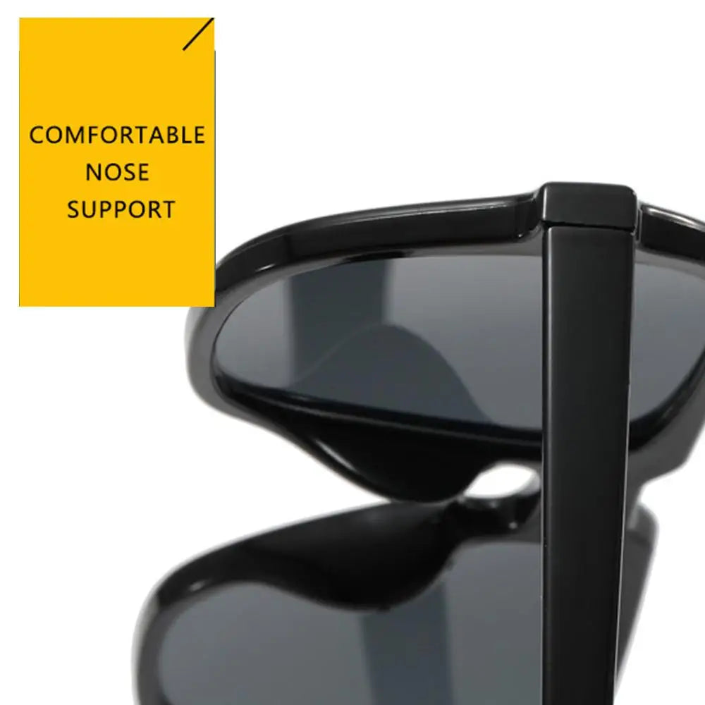 Beach Sunnies Sun Glasses Vintage Sunglasses For Women and Men Clear Ocean Gradient Lens Retro Shades Eyewear Summer Accessory