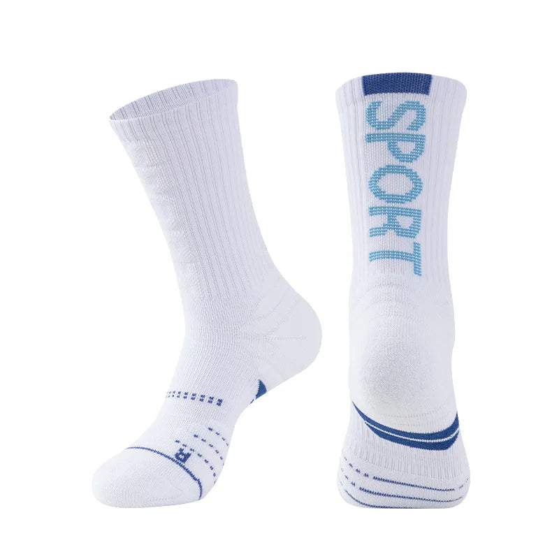 Men Sports Sock Women Breathable Compression Crossborder Supply Running Riding Cycling Knee Basketball Biking Hockey Soccer W101