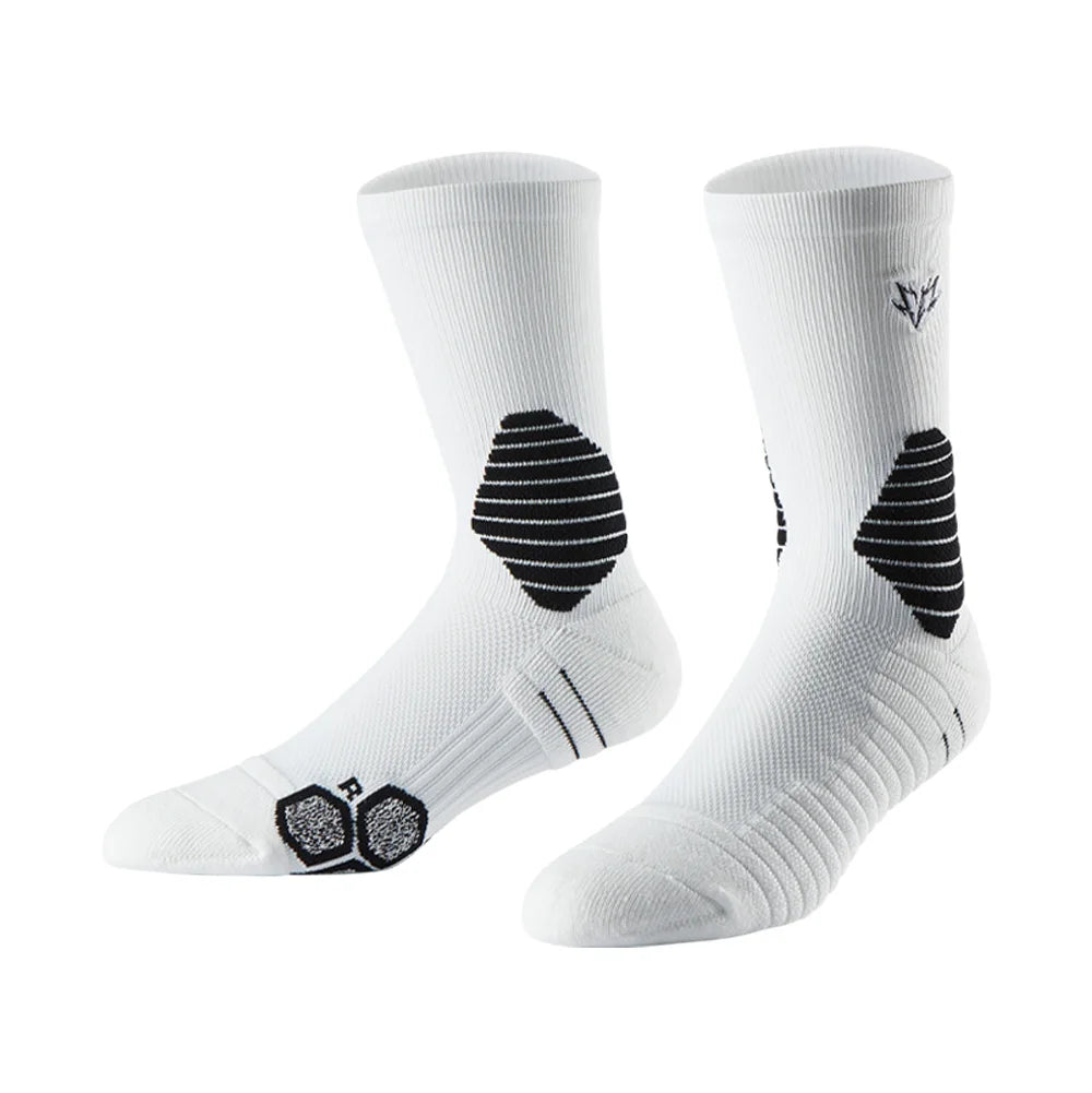 Ankle Support Socks for Sports Running Breathable Compression Socks for Men Women Athletic Non Slip Workout Socks for Basketball