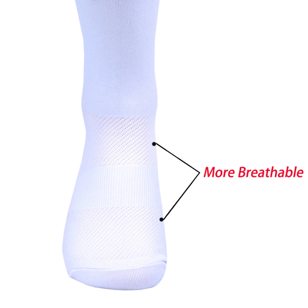 Football Socks Men Athletic Non Slip Soccer Socks Cushioned Breathable For Running Yoga Basketball Hiking Sports Grip Socks