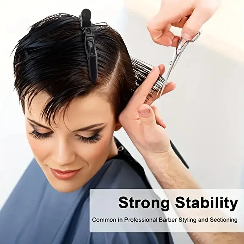 5-30Pieces Crocodile clip Plastic Anti-Slip Hair Clip Black/Pink/White Durable Hairpin Hair Styling Accessories Unisex