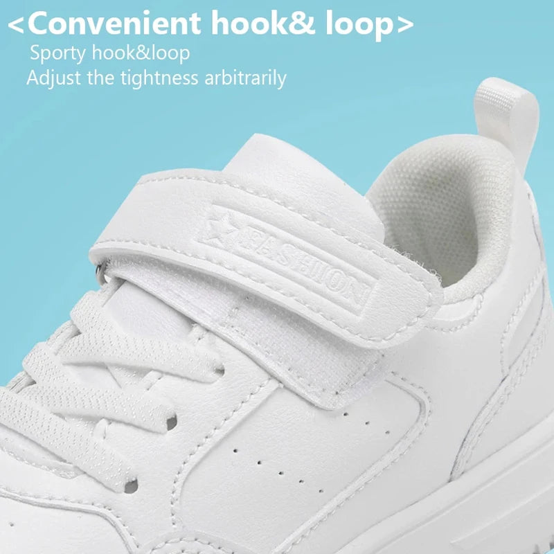Children's Sneakers Kids Fashion White Sports Casual Shoes Boys Girls Non Slip Tennis Outdoor Comfortable Walking Footwear