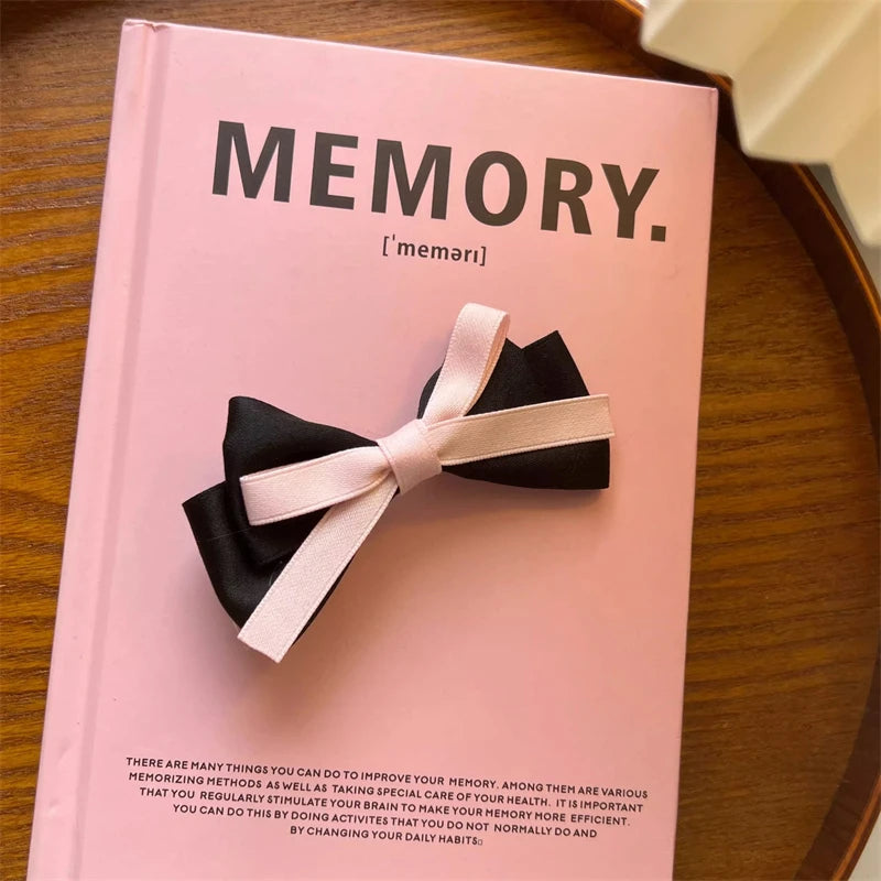 Korean Bow Headwear Sweet Girl Bowknot Princess Hair Clips Kids Bangs Clips Hair Accessories for Girl