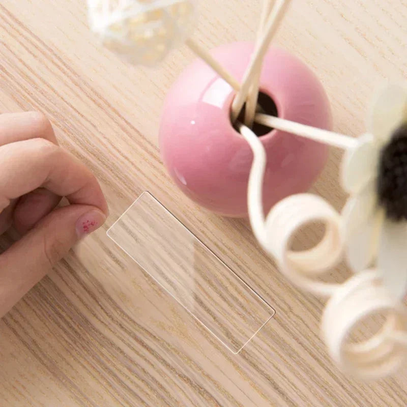 Double Sided Tape Strong Double Sided Adhesive Waterproof Removable Reusable Mounting Tape for Walls Wood Tile Plastic