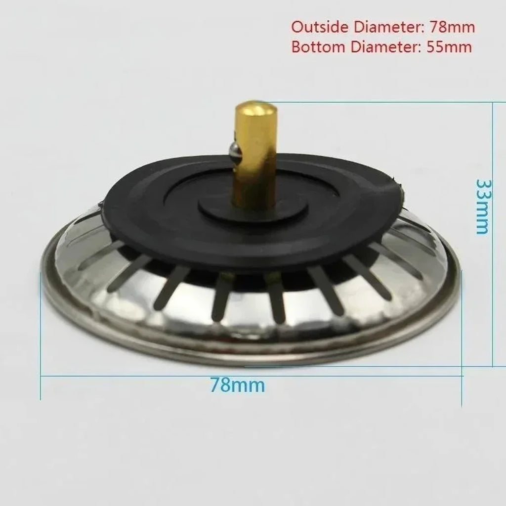 Kitchen Sink Strainer Stopper Waste Plug Sink Filter Filtre Sink Strainer Filter Floor Drain Kitchen Tools