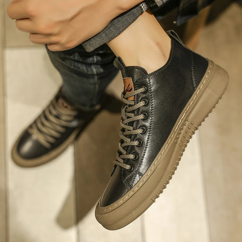 Men's Casual Sports Shoes Are Fashionable, Retro, Classic, and Handcrafted, Breathable and Warm for All Seasons, Suitable for Daily Wear, Outdoor Sports, Mountaineering, and Hiking, Durable and Wear-Resistant, Not Easily Dirt