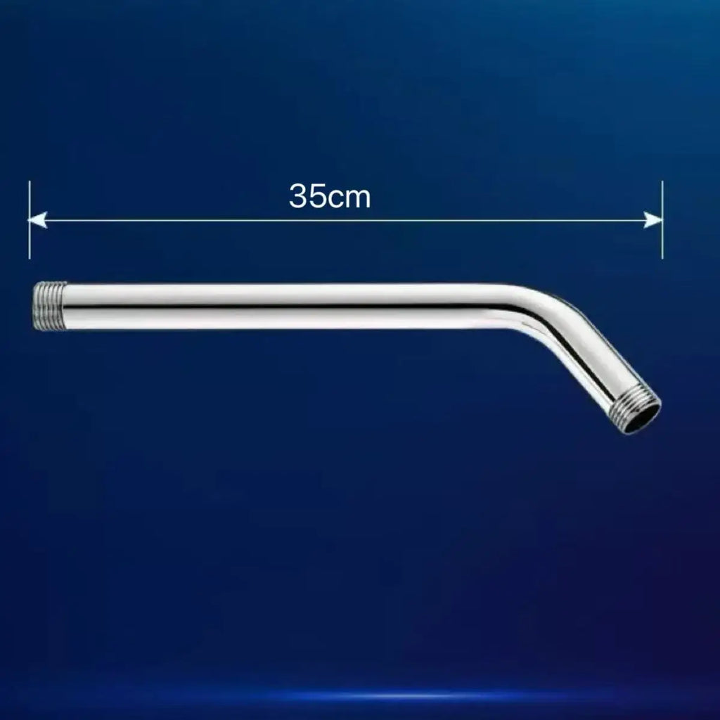 15/20/25/30/35cm Stainless Steel Wall Shower Arm Shower Head Extension Pipe Arm Bracket Bathroom Home Accessories