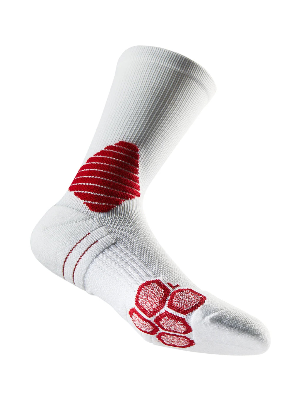 Ankle Support Socks for Sports Running Breathable Compression Socks for Men Women Athletic Non Slip Workout Socks for Basketball