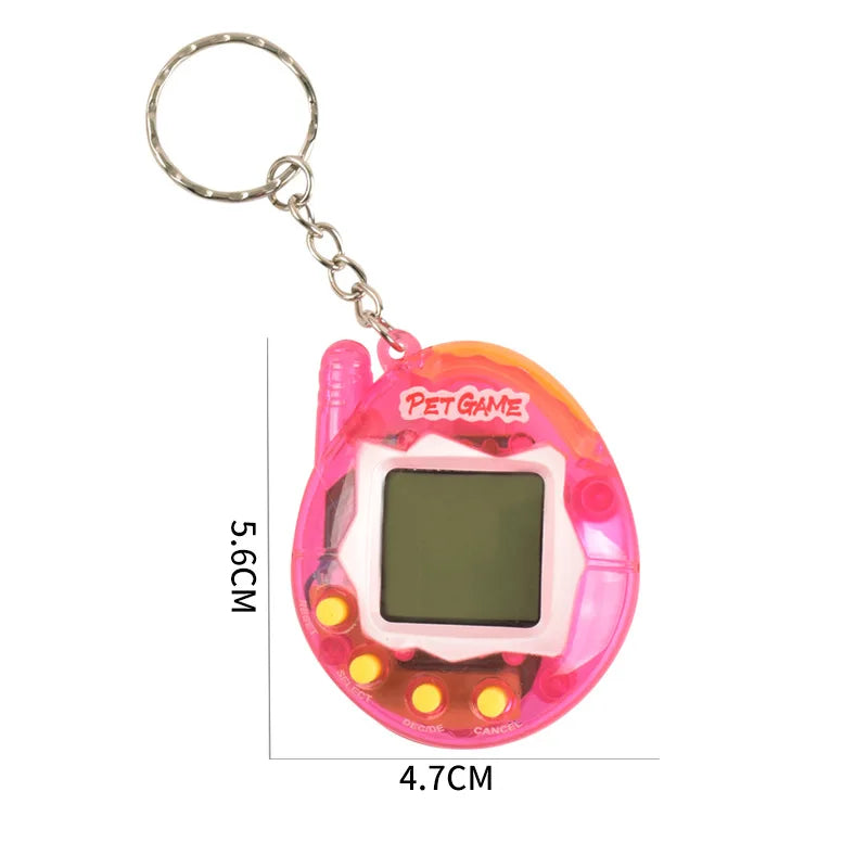1PC Transparent Electronic Pets Nostalgic 168 Pets In One Virtual Cyber Digital Nostalgic Funny Toys Pixel Funny Play