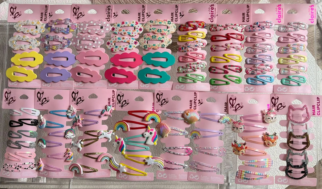 2025 New Cartoon Cute Printed Hairpins Set Women Girls Child Hairgrips Hair Clips Pins Barrettes Accessories Hairclip Headdress